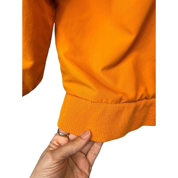 Vintage Women’s Orange Lands’ End Direct Merchants Ski Jacket Polartec Small - Picture 6 of 16